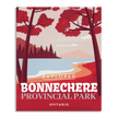 Bonnechere Provincial Park 'Explored' Poster, Canada Parks