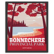 Bonnechere Provincial Park 'Explored' Poster, Canada Parks