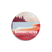 Bonnechere Provincial Park of Ontario Pinback Button, Canada Parks