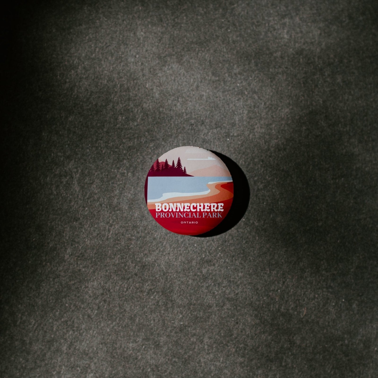 Bonnechere Provincial Park of Ontario Pinback Button, Canada Parks