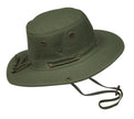 Misty Mountain Canvas Bosun Sun Hats with Snap Sides & Floating Brim