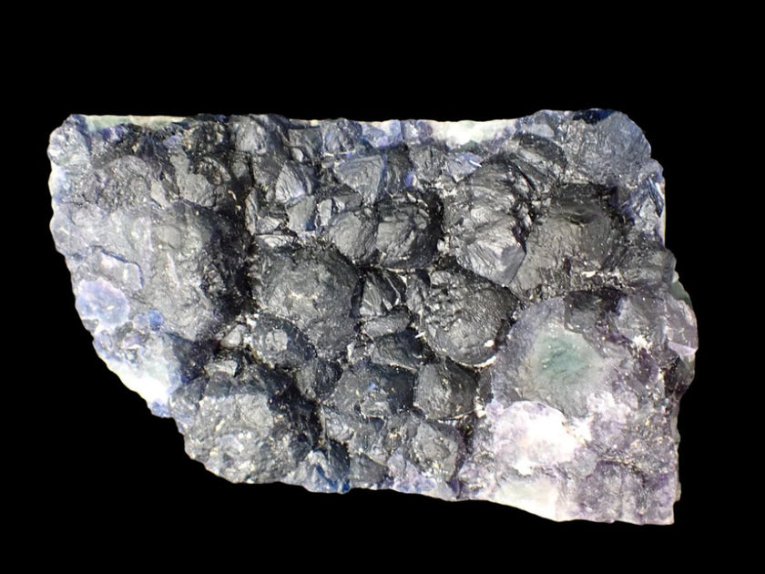 Botryoidal Blueberry Fluorite with Zoning – Huanggang Mine, Inner Mongolia 3 x 2 inches 202 grams