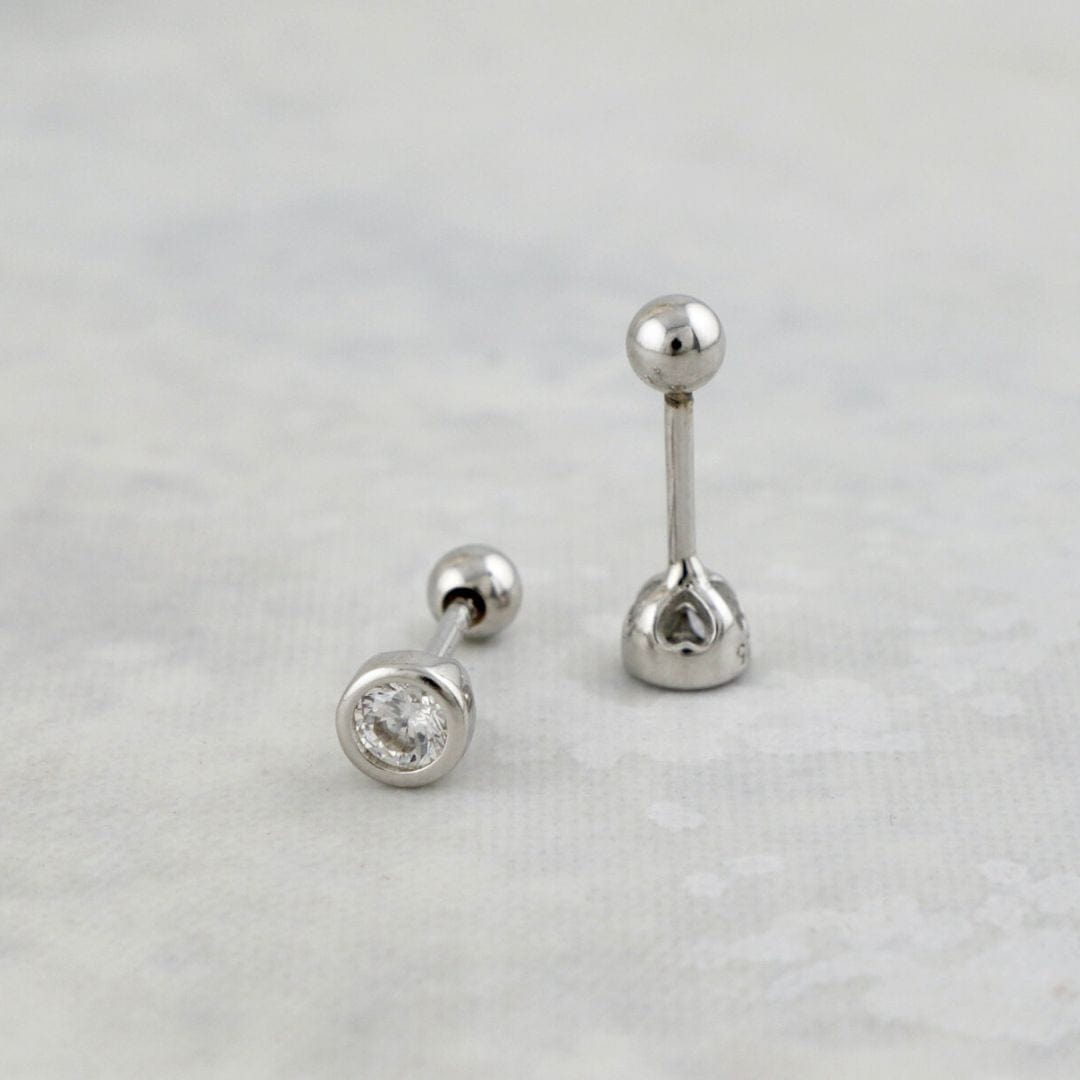 Boucles d'oreilles Classiques en argent sterling