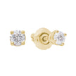 Boucles d'oreilles Classiques en or 14K et diamants