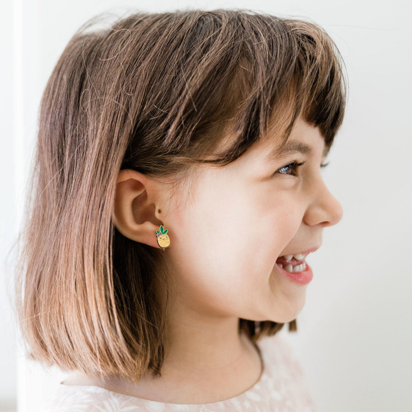 Enamel Stud Earrings - Cute Koala - Girl Nation