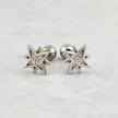 Boucles d'oreilles Étoiles du Nord en argent sterling