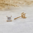 Boucles d'oreilles Princesse moissanites