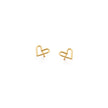 Boucles d’oreilles en forme de coeur