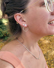 Boucles d’oreilles ear jackets fabriquées à Montréal