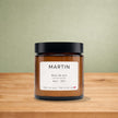 Bougie de soya MARTIN bois de pin