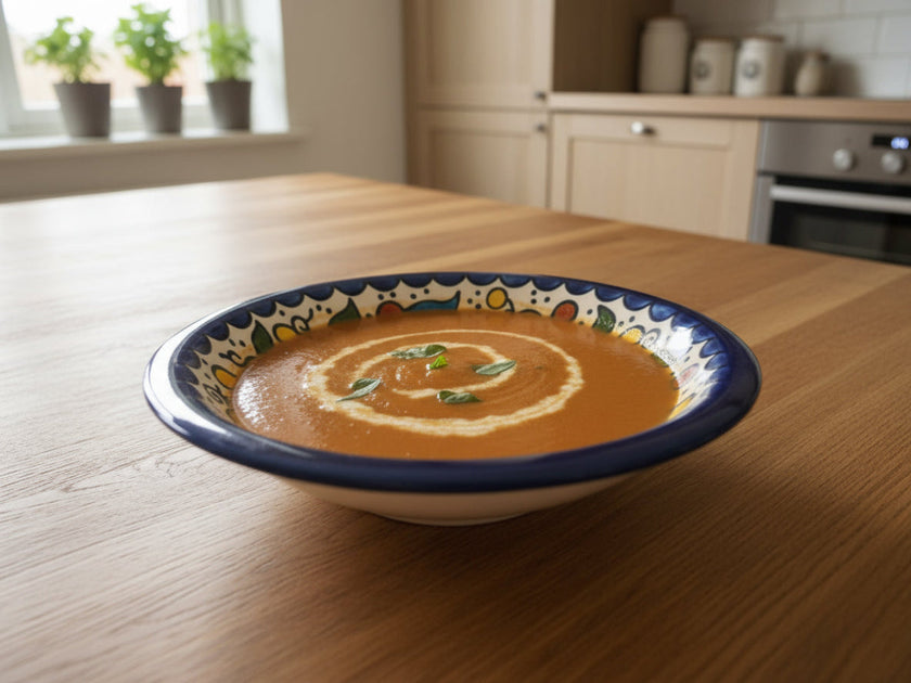 Handcrafted Ceramic Serving Bowl 7