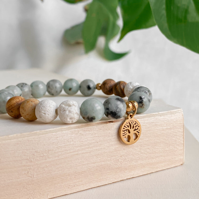 ARBRE DE VIE | Bracelet en pierres naturelles