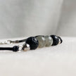 Bracelet minimaliste homme en pierre de lave | DOUX SOUVENIR