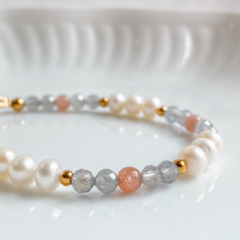 NÉRIDA | Bracelet perles d’eau douce pour femmes