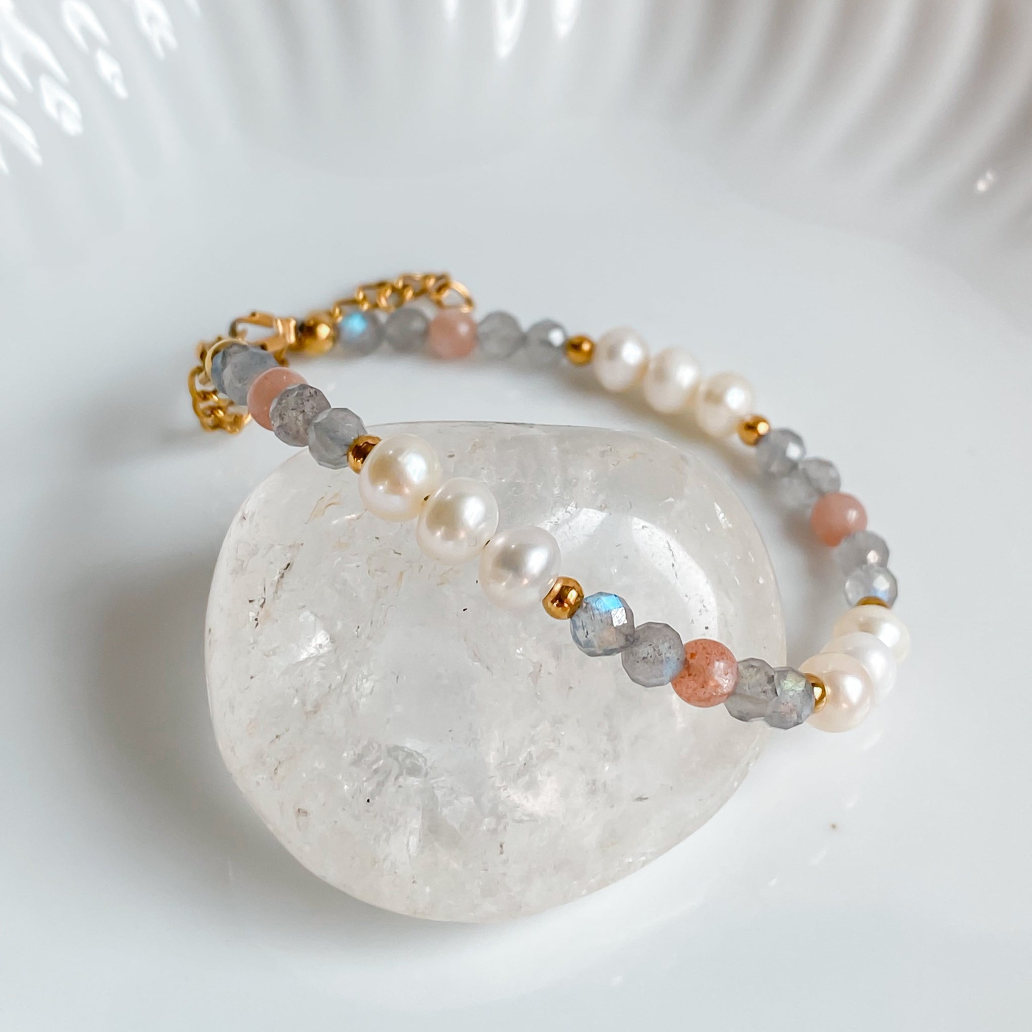 NÉRIDA | Bracelet perles d’eau douce pour femmes