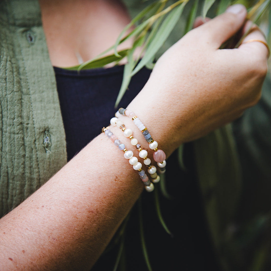NÉRIDA | Bracelet perles d’eau douce pour femmes