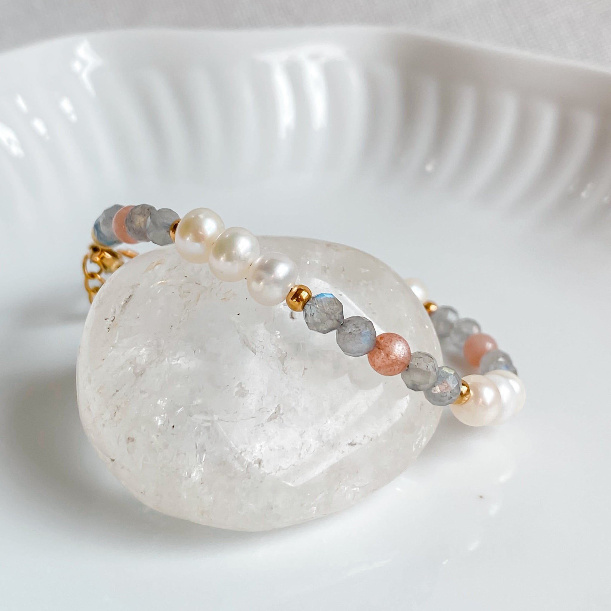NÉRIDA | Bracelet perles d’eau douce pour femmes