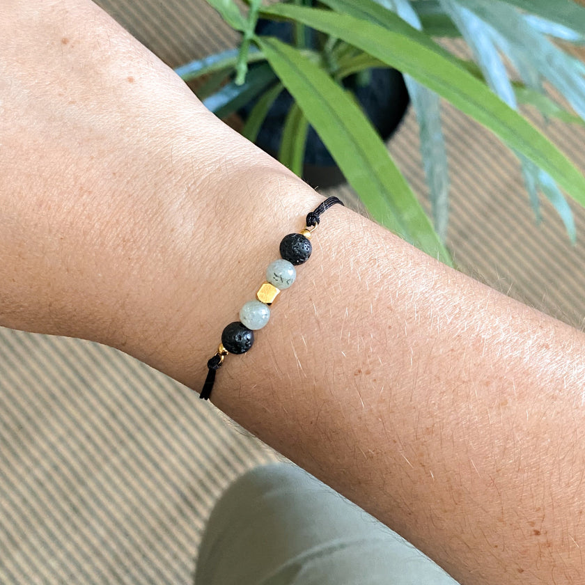 Bracelet cordon diffuseur d’huiles essentielles | NOCTIS
