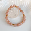 SPARKLES | Bracelet en pierre de soleil et acier inoxydable