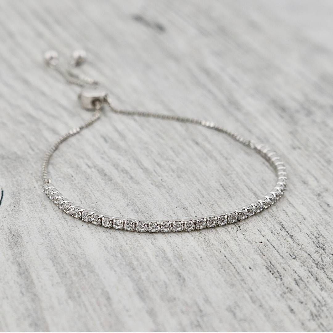 Bracelet Tennis en argent sterling