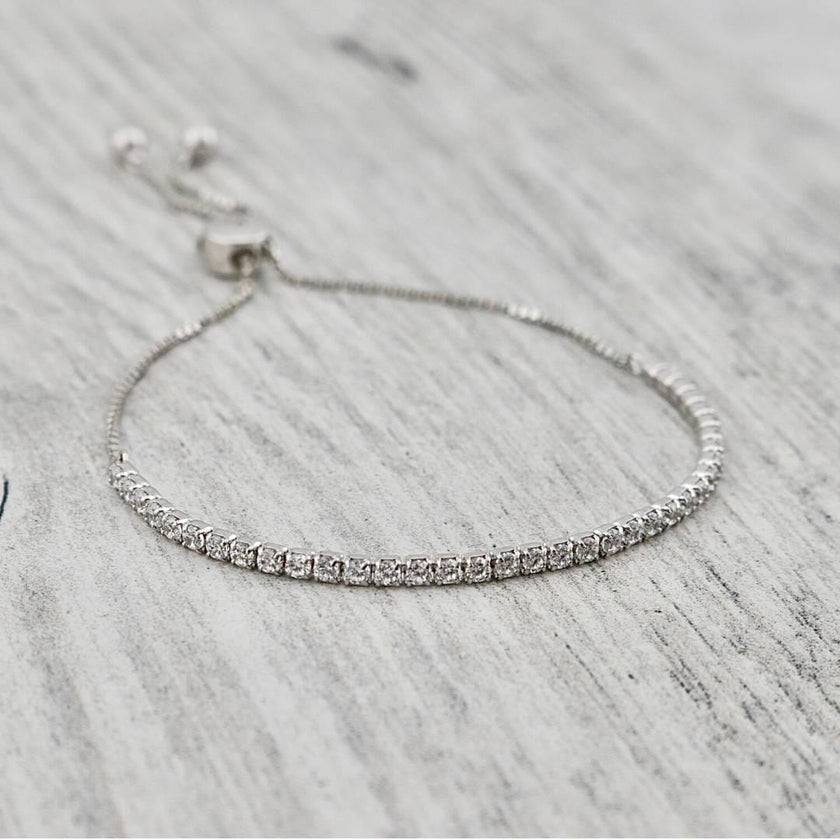 Bracelet Tennis en argent sterling