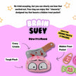 Brain Suey | Crinkly Squeaky Plush Dog Toy