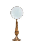 Brass & Bone Magnifying Glass