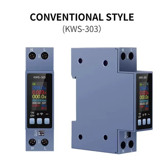 Multi-Function Voltage/ Current Power Meter AC 85-290V - 0-40A