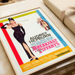 Breakfast at Tiffany's Movie Poster: Giclee Fine Art Print, Framed or Unframed