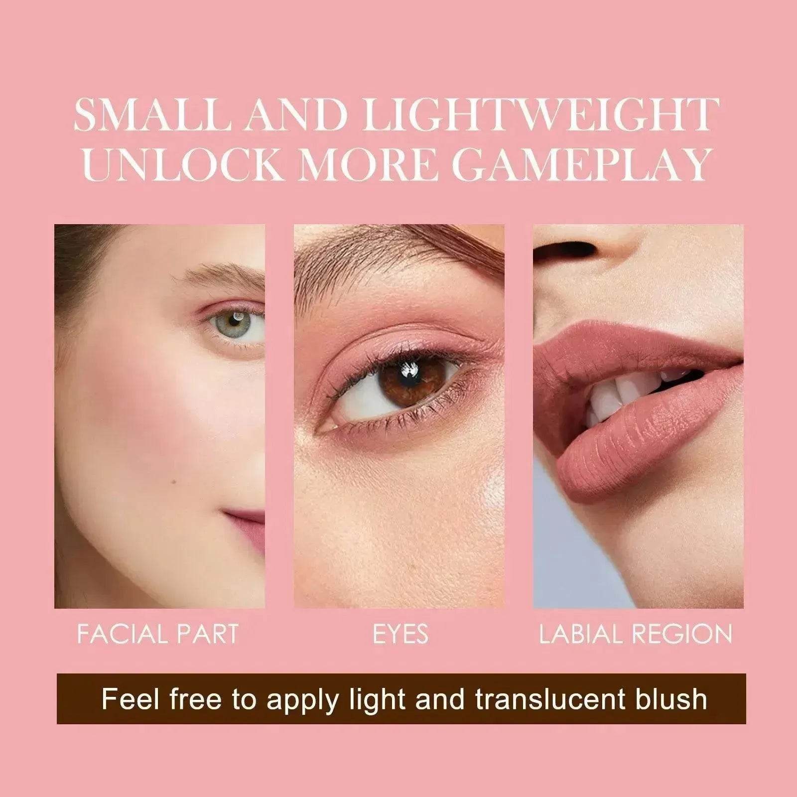 Brightening And Repairing Three-dimensional Highlight Delicate Waterproof Multifunctional Blush Stick