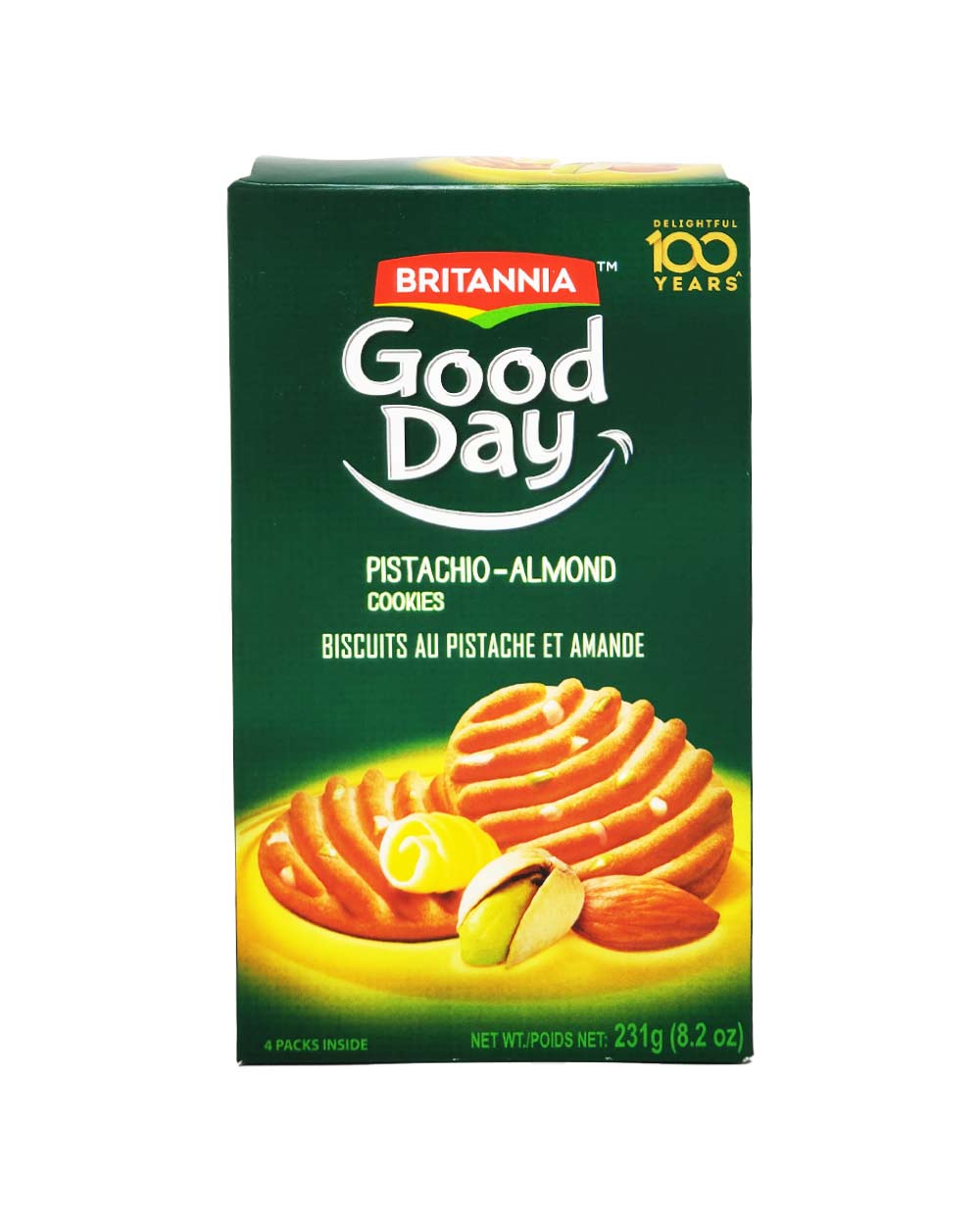 Britannia Good Day Pistachio Almond Cookies