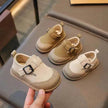British Style Soft Bottom New Girls' Leather Shoes