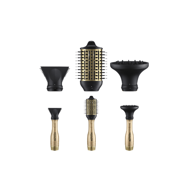 Brosse séchoir détachable 3-en-1 Nano Titanium METALIX
