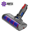 Tête d’aspirateur à rouleau souple Vortex compatible avec Dyson V7, V8, V10, V11, V12 et V15