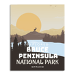 Bruce Peninsula National Park 'Explored' Poster, Canada Parks