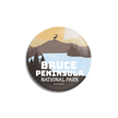 Bruce Peninsula National Park of Canada Pinback Button, Canada Parks