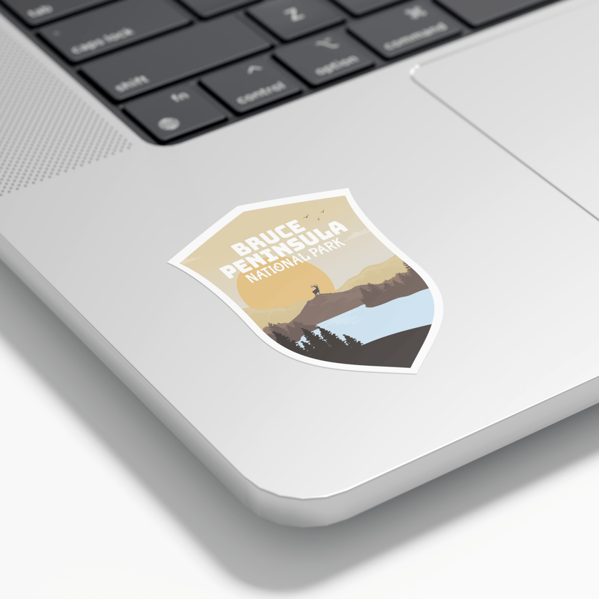 Bruce Peninsula National Park of Canada Waterproof Vinyl Sticker, Canada Parks
