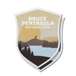 Bruce Peninsula National Park of Canada Waterproof Vinyl Sticker, Canada Parks