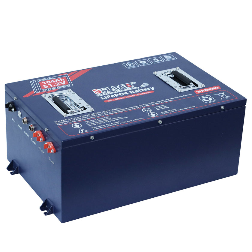 BSLBATT | Golf cart LiFePO4 Deep Cycle Battery 48V/104Ah | B-LFP48-104GC