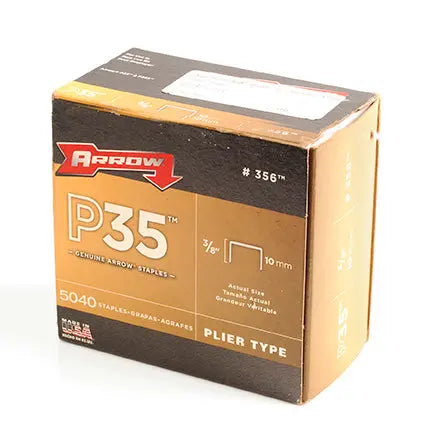 Agrafes 3/8 pour agrafeuse P35, 5040/bte