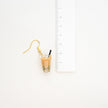 Bubble Tea Dangle Earrings