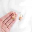 Bubble Tea Dangle Earrings