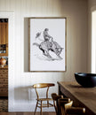 Bucking Bronco Sign