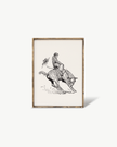 Bucking Bronco Sign