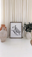 Bucking Bronco Sign