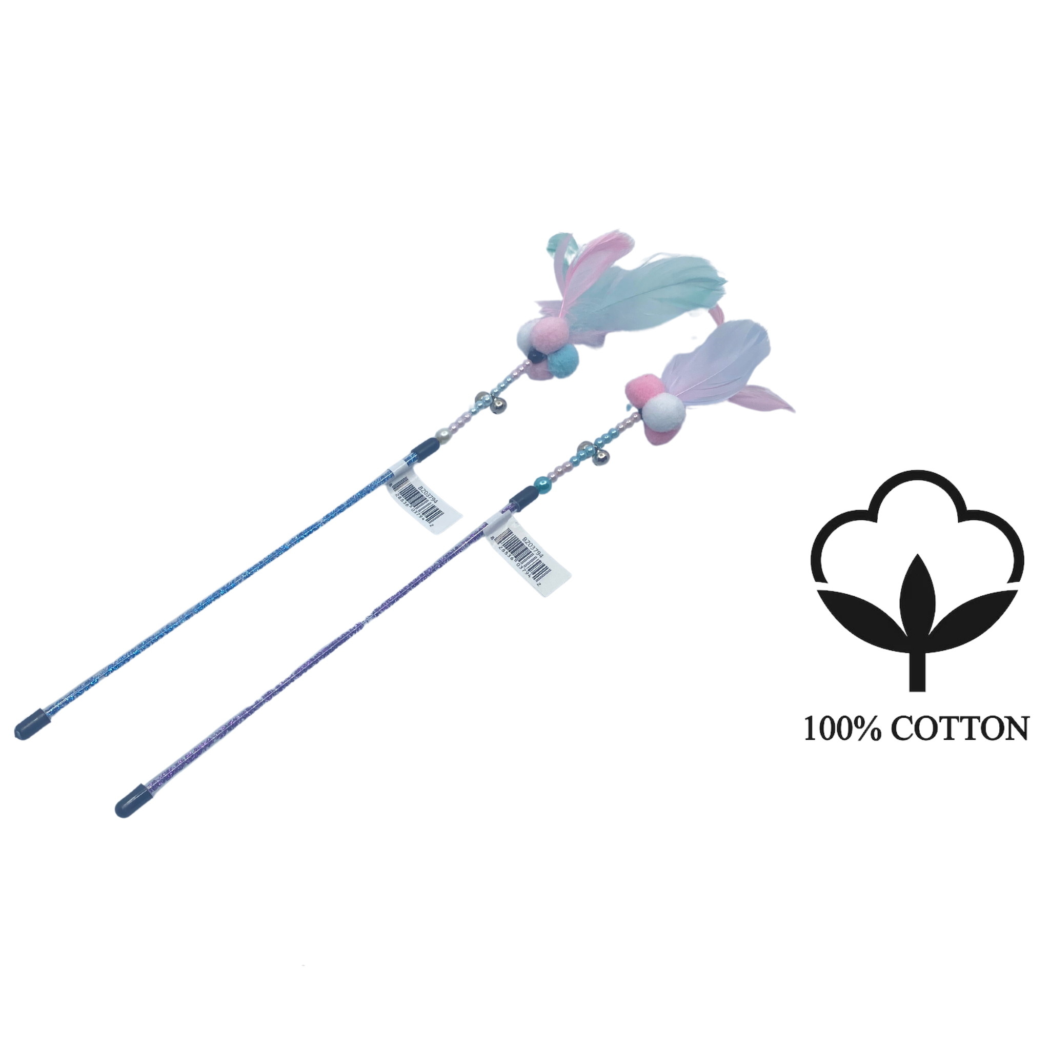 BuD'z - Feather Duster Toy For Cats