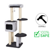 BuD'z - Cat Tree Cavell 4 Levels With Deluxe Condo