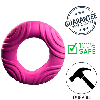 BuD'z - Latex Ring Squeaker Dog Toy