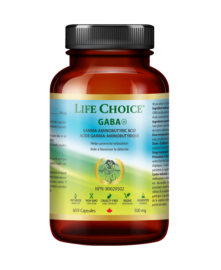 Life Choice - GABA 500mg, 60's