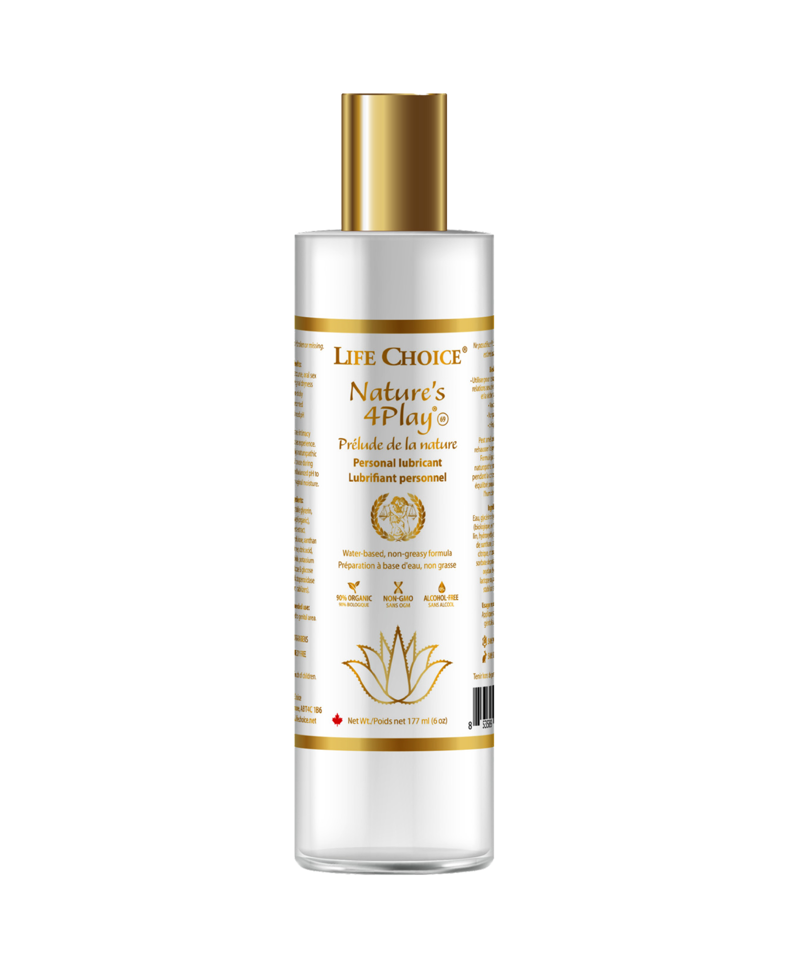 Life Choice - Nature's 4-Play, Personal Lubricant, 6 oz